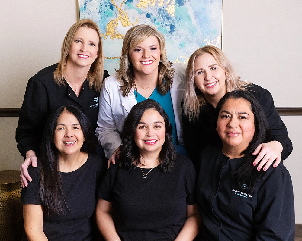 Dental team Photography with Dr. Elam -Maegan Elam, DDS and Associates